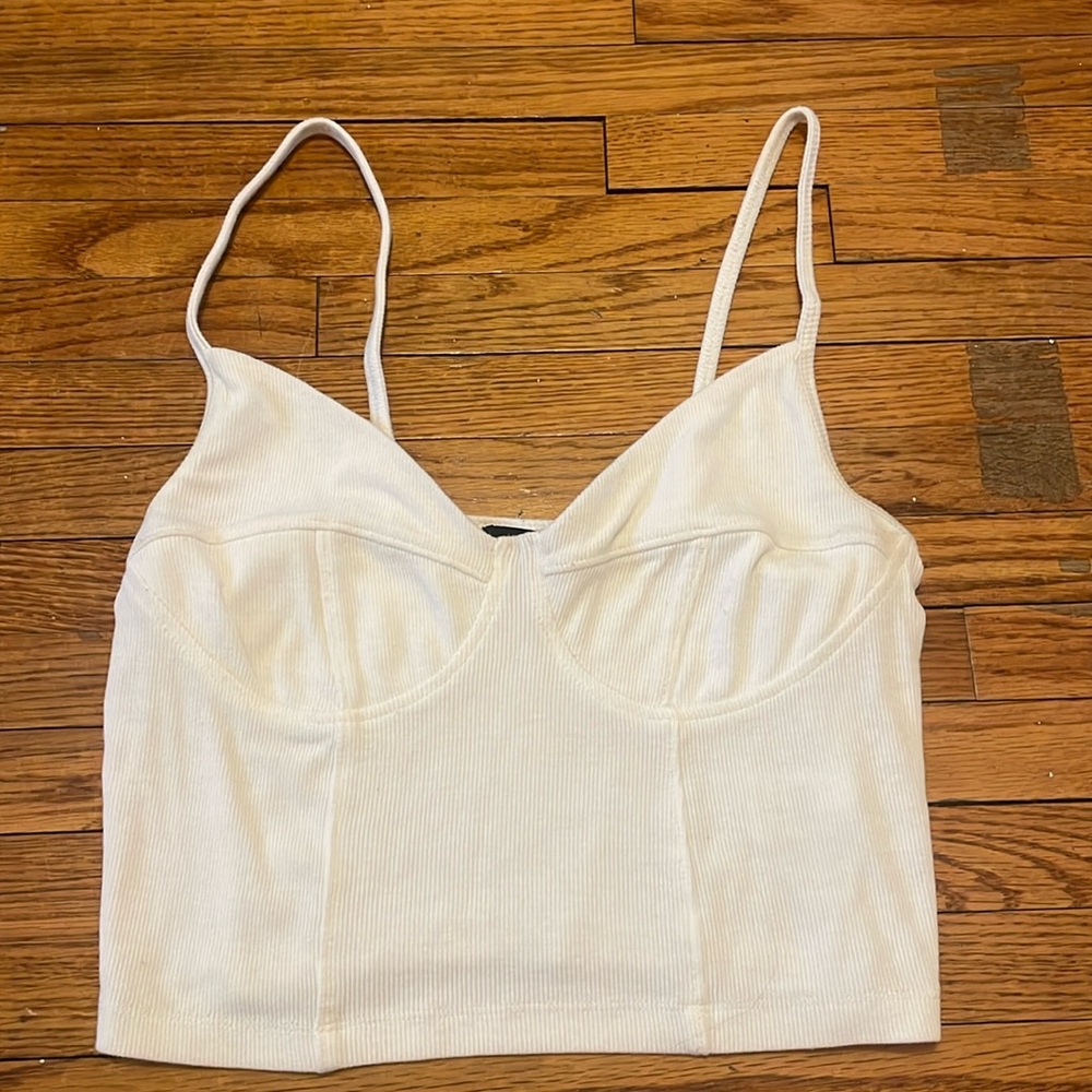 NWOT Brooklyn Karma bustier crop top size medium